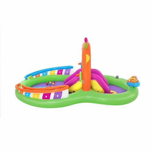 Bestway Aufblasbares Wasserspielzentrum Sing and Splash, 295 x 190 x 137 cm