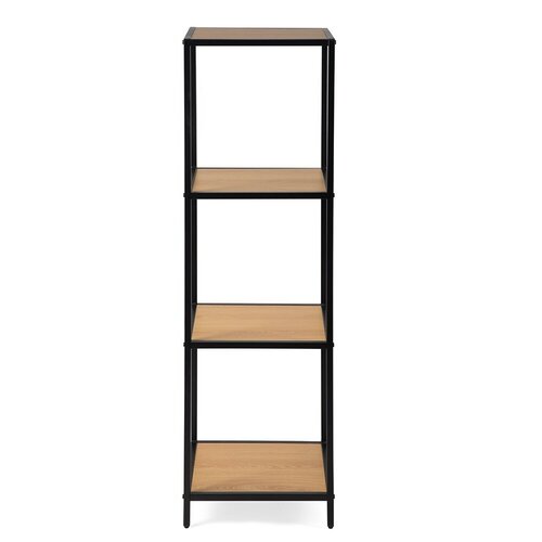 Kovový regál LOFTY Tower 4, 120 x 35 cm