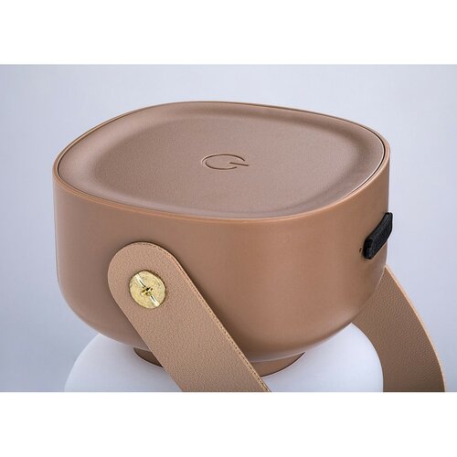 Rabalux 77143 zewnętrzna lampka stołowa LED Funes,funkcjonalna, 3 W, brązowa