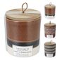 Svíčka Natural Breath, přírodní vosk, vůně Exotic Wood, 205 g