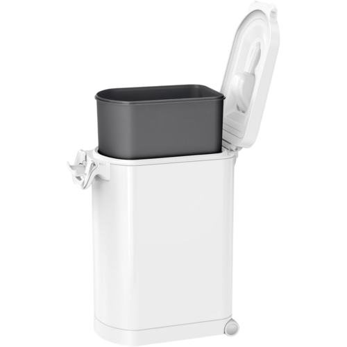 Simplehuman Kontejner na suché krmivo s pojistkou 30 l, bílá