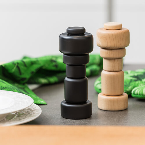 Młynek do pieprzu i soli Plus 18 cm, jawor