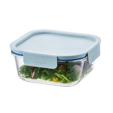 LOCKnLOCK Steklena posoda CLEAR, 750 ml, mint