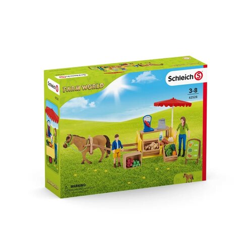 Мобільний фермерський стенд Schleich 42528