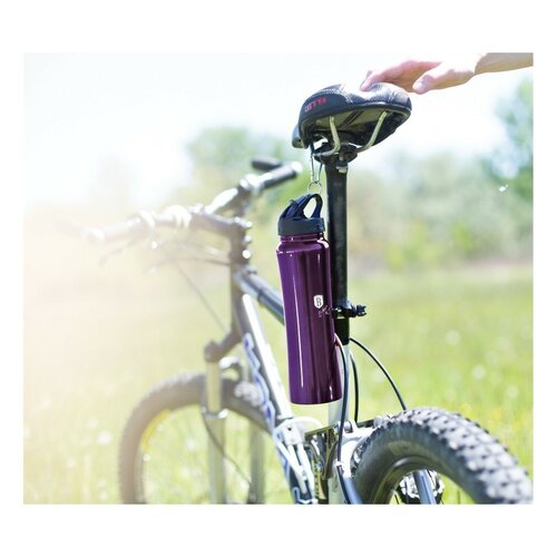 Berlinger Haus Butelka sportoa Purple Metallic Line, 0,5 l