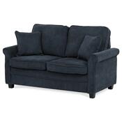 Dvoumístná pohovka ASB-4170 BLUE2, manžestr, modrá