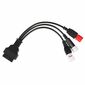 Sixtol OBD-II redukcia 3-pin/4-pin/6-pin pre moto Yamaha a Honda MECHANIC CABLE 23