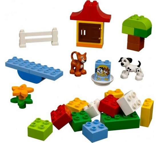 Lego Duplo Box s kostkami, vícebarevná