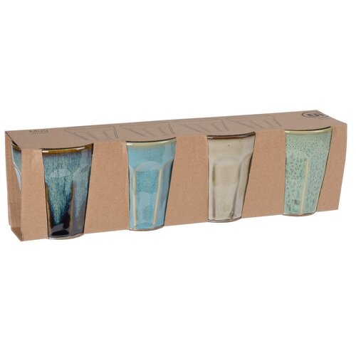 Excellent Houseware 4-delni set skodelic, 250 ml