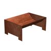 Strato Foc de grădină 50 x 70 x 30 cm, corten CORGARDEN 1018