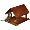 Hrănitoare pentru păsări Nido 30 x 25 x 23 cm, corten CORGARDEN 1039