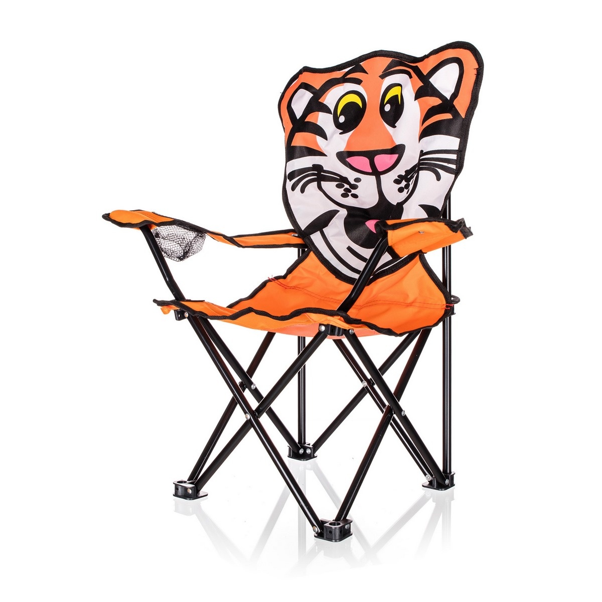 Happy Green Detské skladacie kreslo Tiger, 