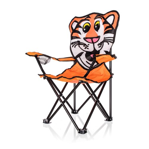 Happy Green Detské skladacie kreslo Tiger