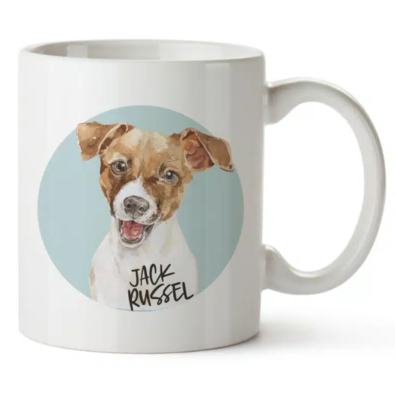 Bohemia Gifts Cană din ceramică - Jack Russel ,350 ml