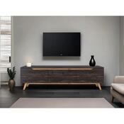 Televizní stolek Dita Black and Walnut