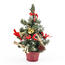 Vánoční stromeček dekorovaný červená 30 cm