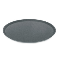 Koziol Plytký tanier CONNECT PLATE, 25,5 cm, sv. sivá