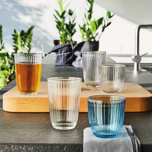 Set de pahare Bormioli Rocco long drink 6 pieseLine, 390 ml