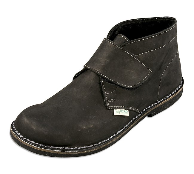 Orto Plus Dámska obuv členková zateplená veľ. 37, čierna