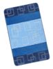 Bellatex Килимок для ванної кімнати Bany Клітинка синій, 60 x 100 см