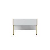 Luxe White and Gold komód