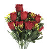Sztuczna wiązanka Róże czerwony, 43 cm