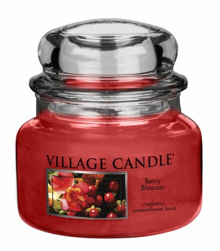 Village Candle Świeczka zapachowa Czerwone kwiaty - Berry Blossom, 269 g