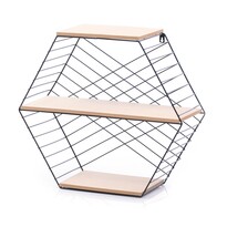 Homede Полиця Hexagon Alva натуральний, 51 x 17 x 45 см