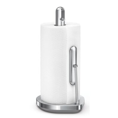 Simplehuman Papírtörlő tartó, 17 cm-estekercsekhez, csiszolt rozsdamentes acél