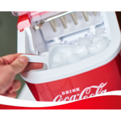 Coca-Cola výrobník ledu, červená