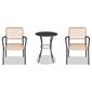 Autronic Set balcon 1+2, metal, polyrattan,natural, AZ-L1103 NAT