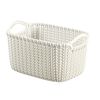 Curver 03675-X64 košarica Knit XS 3 l, krem