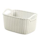 Curver 03675-X64 koszyk Knit XS 3 l, kremowy