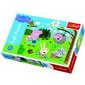 Trefl Puzzle Świnka Peppa Na łonie natury, 30 elementów
