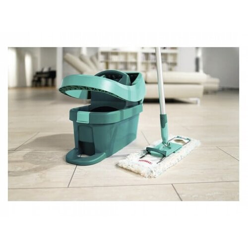 Set profi pentru curăţenie Leifheit cu mop şi  găleată de stoarcere 55096
