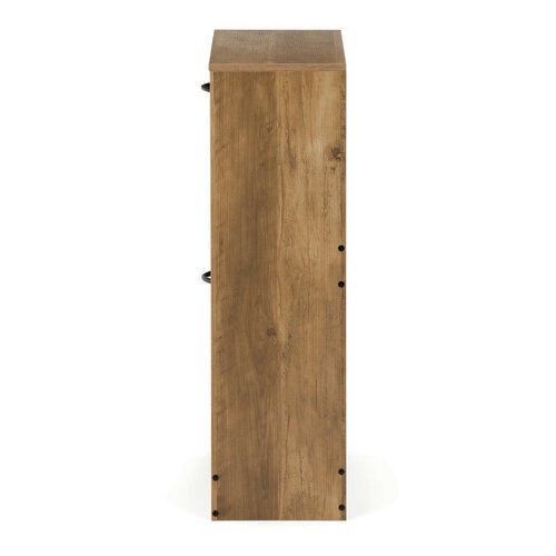 Výklopný botník se 2 přihrádkami COMPACT Elm, dekor jilm