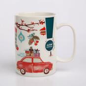 Altom Sada porcelánových hrnčekov Magic of North 350 ml, 4 ks