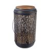 InDecor Металевий свічник Tree чорний, 17 x 17 x29 см