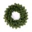 Coroană verde artificială, nedecorată, diam. 30 cm