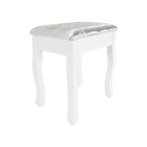 Măsuță decorativă cu scaun RODES NEW, albă