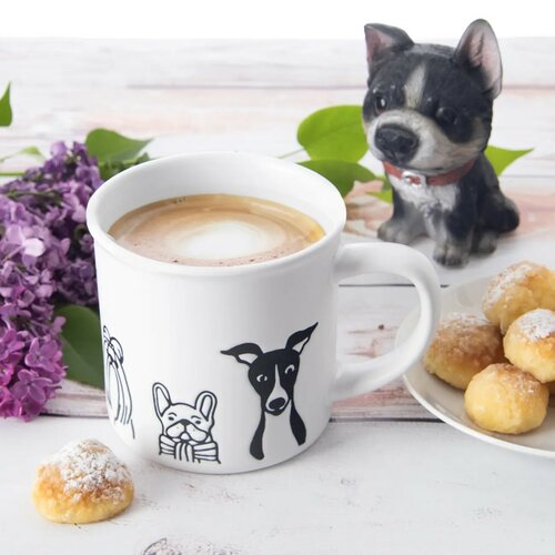 Orion Kubek ceramiczny Psy, 0,51 l