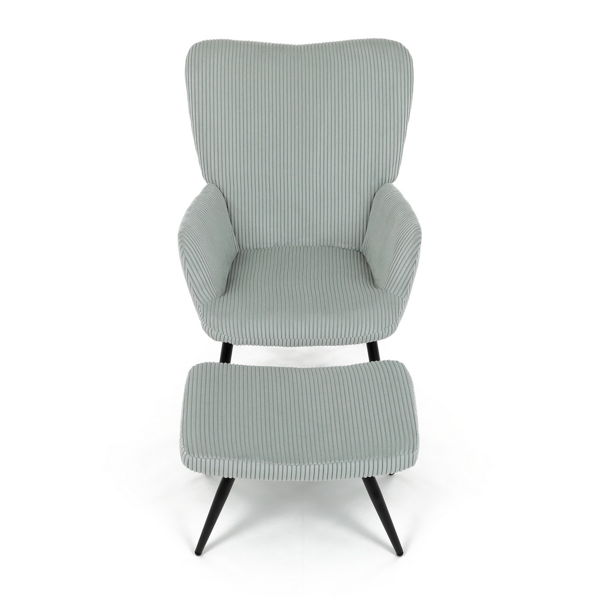 Relaxačné kreslo s podnožkou L7285 BLUE6, modré