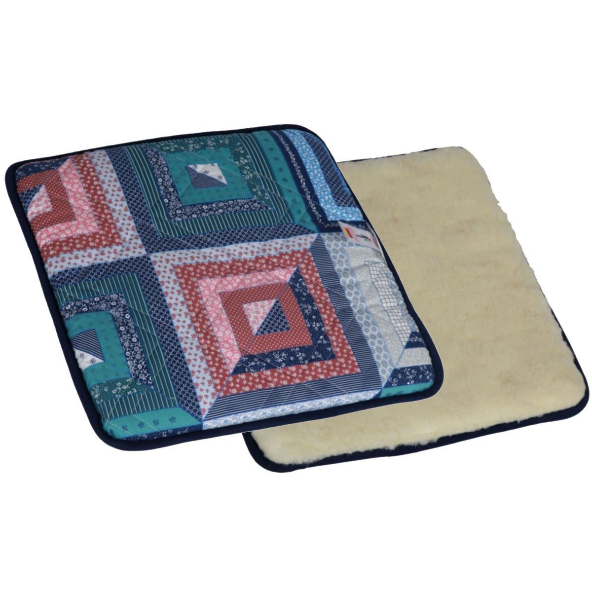 Modom Vlněný podsedák s magnety Merino patchwork,