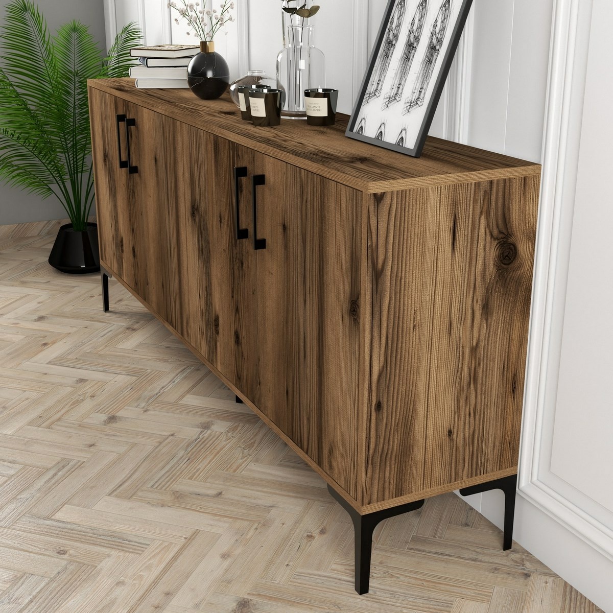 Skrinka Kiev Walnut
