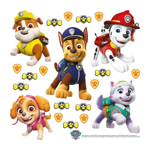 Samolepilna dekoracija Paw Patrol DKS , 30 x 30 cm