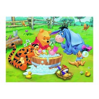 Trefl Puzzle Micimackó – Malacka fürdője, 30 részes