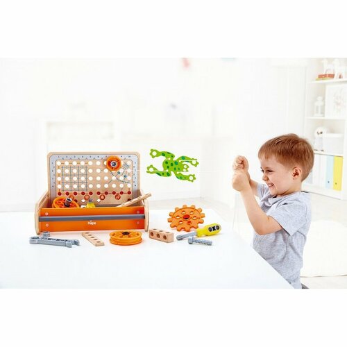 Hape Wissenschaftlerkoffer 32 Teile, 30 x 26,6 x 8,7 cm