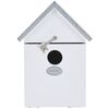 Căsuță păsări Bird family, albă