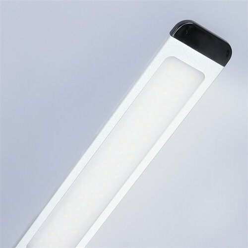 Solight WO51-S LED stolná stmievateľná lampička, strieborná