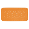 Spirella Anti-Rutsch-Badewannenmatte ALASKA, orange, 91 x 36 cm